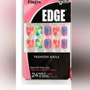Fingrs Edge Fashion Press-On Nails- Assorted- NIB